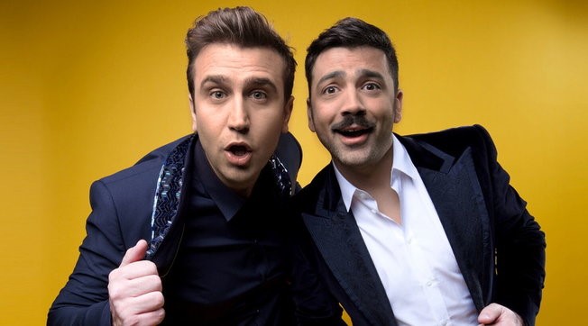 Canale 5 presents a new irriverent show with Pio and Amadeo