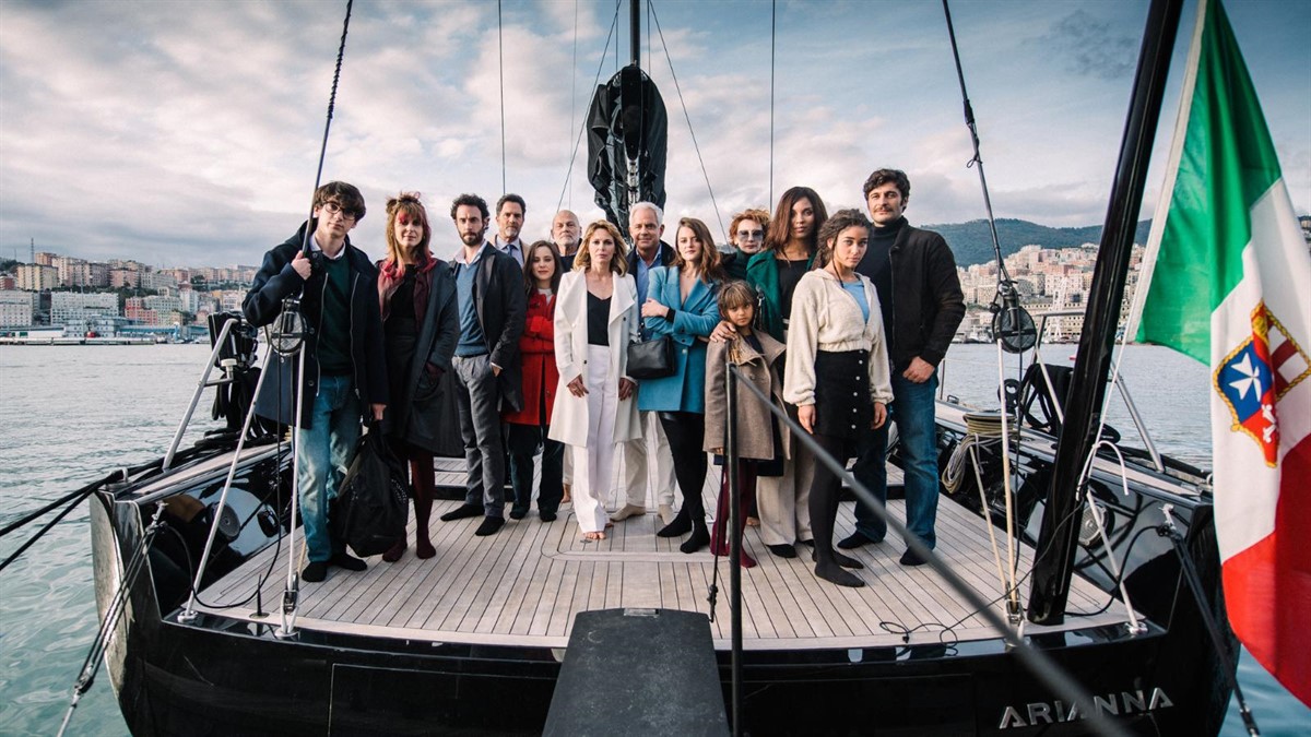 Rai Fiction hold a press conference in Rome to promote mystery drama Survivors 