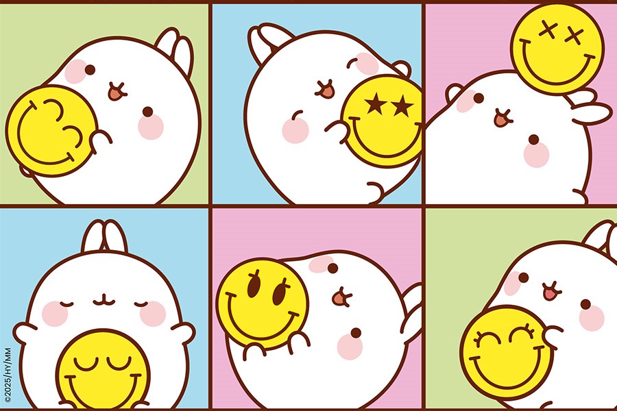 Millimages and The Smiley Company Team Up on Molang Collaboration