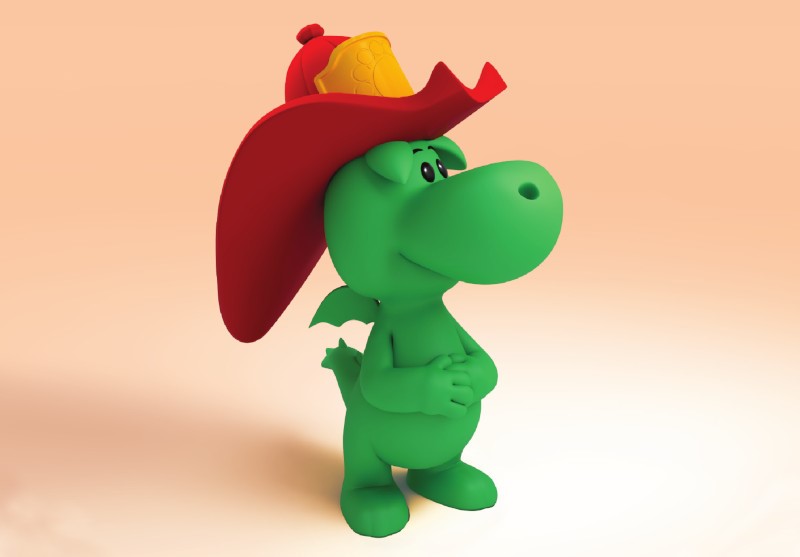 The littel dragon firefighter Grisù is back with a new series