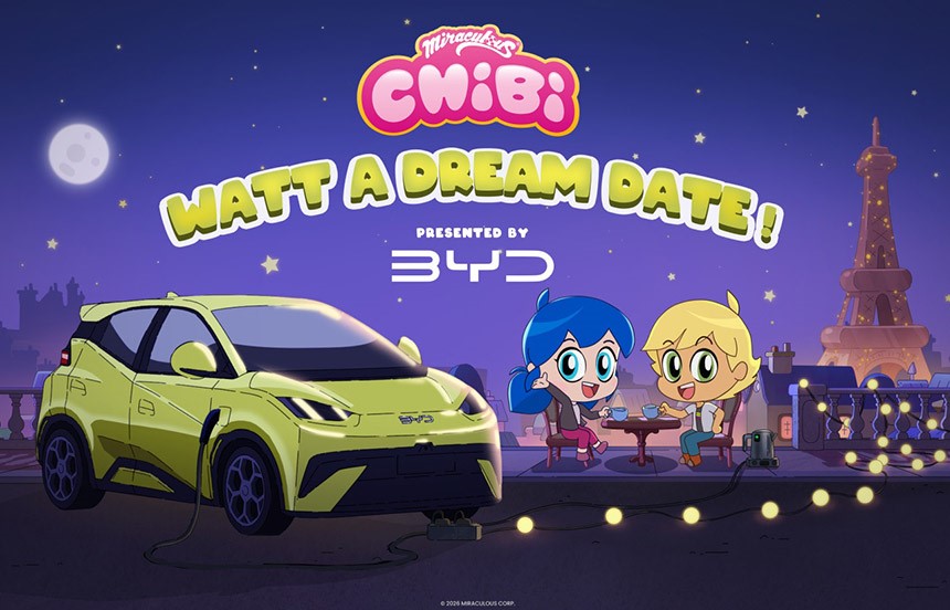 Mediawan and BYD Launch First Miraculous Chibi Collaboration
