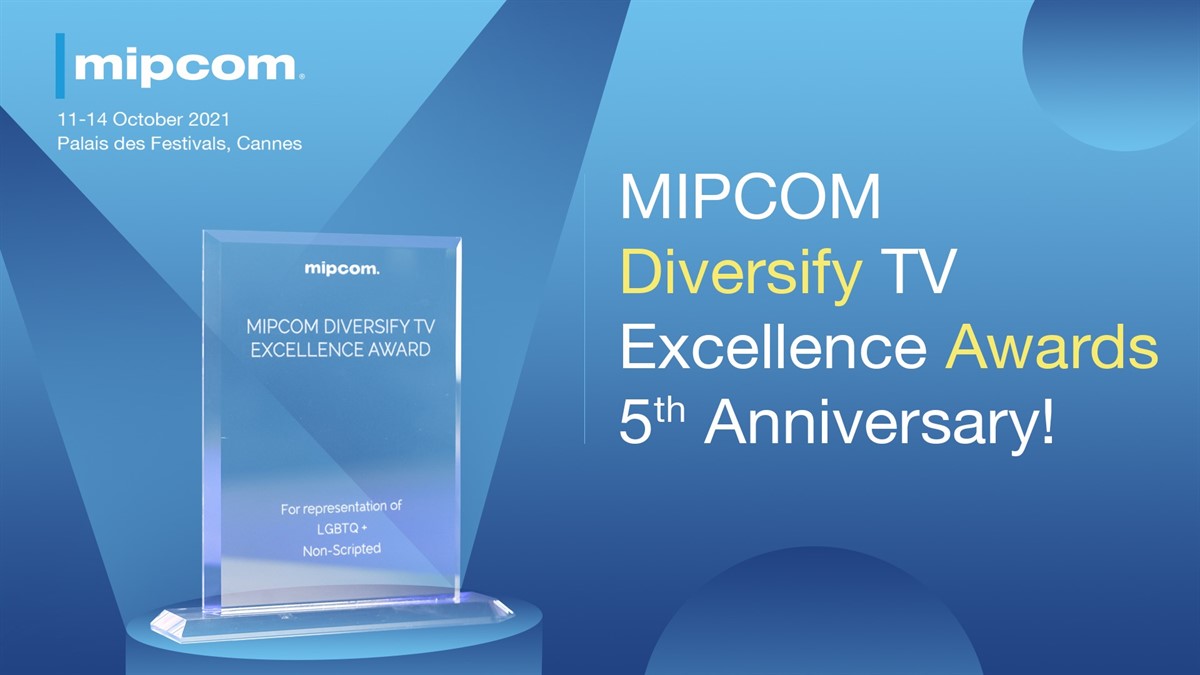 The call for entries opens today for the prestigious MIPCOM Diversify TV Excellence Awards 2021