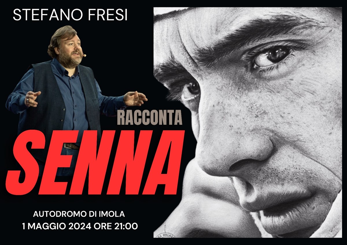 Actor Stefano Fresi remembers the champion Senna on his 30th Anniversary