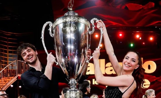 Sat, Dec 20, 2025: Ballando con le Stelle Season 20 Closed With Andrea Delogu And Nikita Perotti As Winners (21.7% + 31.7%); On NOVE Debuted New Talk Lezioni Private /(1.7%)