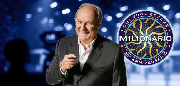 Canale5 quiz Who Wants To Be A Millionaire? won pt slot with 3.4m viewers