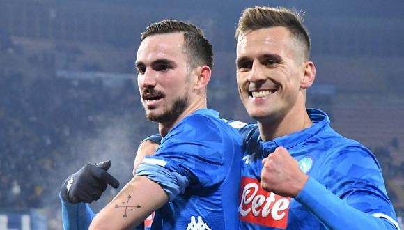 Rai1 football match Napoli-Sassuolo won pt slot with 3.5m viewers