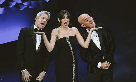 Debuts on Rai1 the 69th edition of Italian music kermesse Festival di Sanremo
