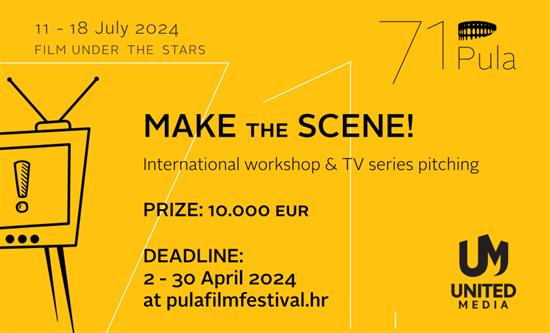 Unveiling 'Make the Scene!': Pula Film Festival and United Media's TV Series Workshop