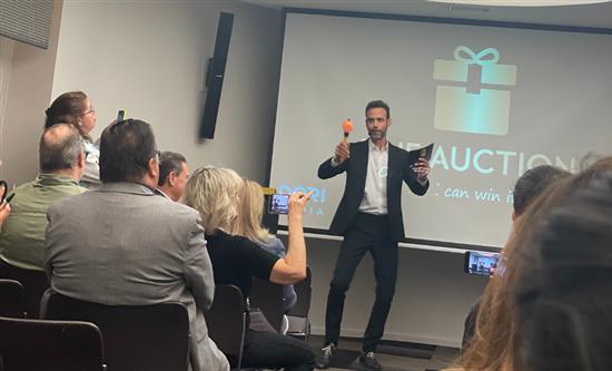 Israeli Actor Yaron Brovinsky Unveils Dori Media’s New Game Show The Auction at Paris Unscripted