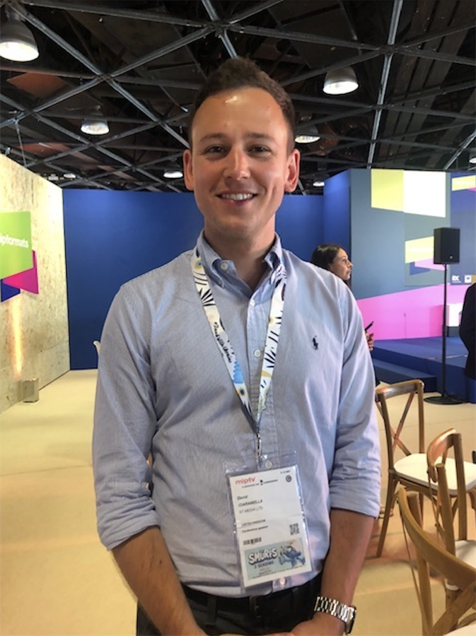 David Ciaramella, Communication Manager of K7 Media, presented two important conferences during Miptv