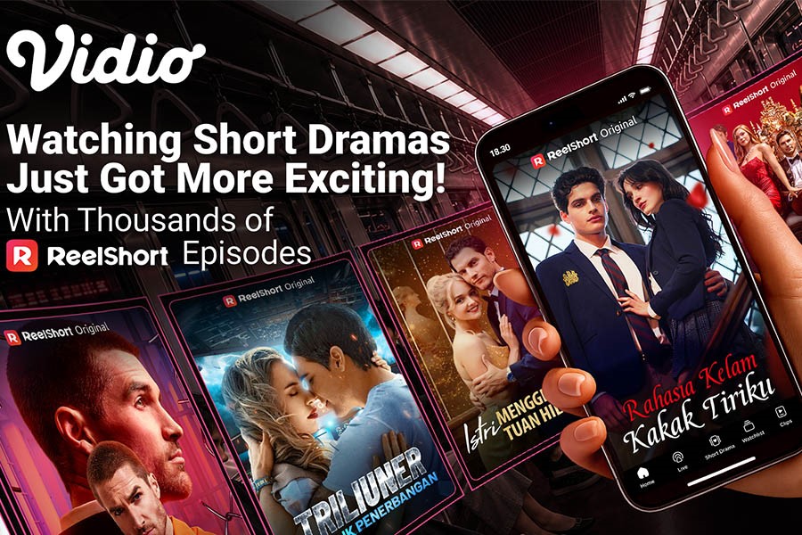 Vidio Partners With ReelShort to Expand Short-Drama Offering In Indonesia