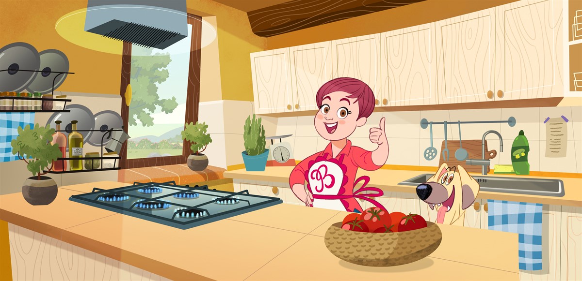Chef Benedetta Rossi becomes SuperBenny for Food Network