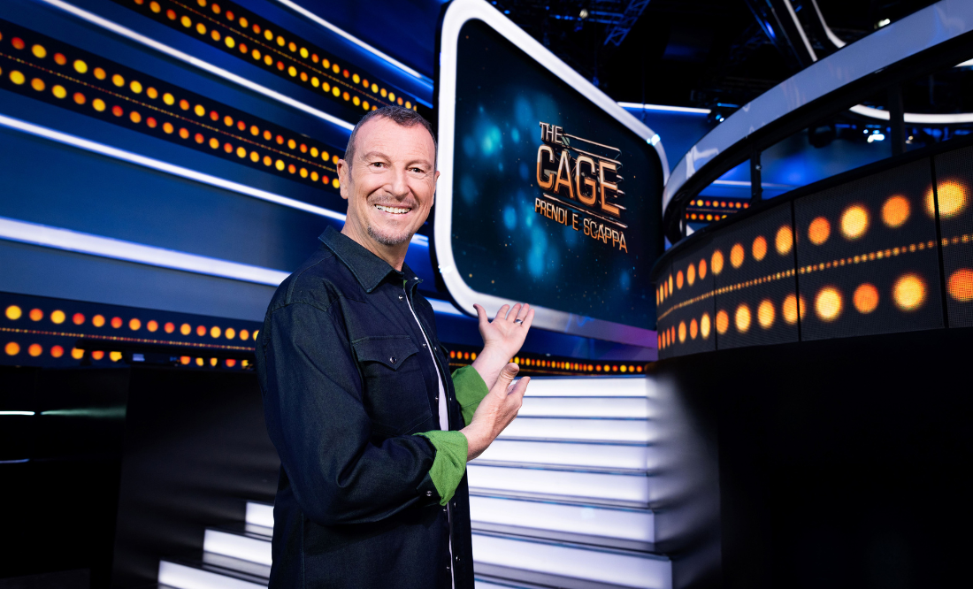 Amadeus Hosts Raid The Cage – Prendi e Scappa on NOVE