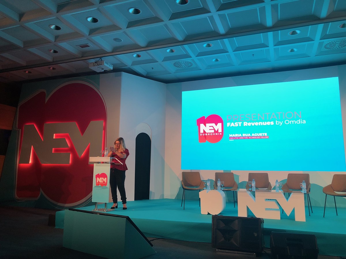 NEM Dubrovnik: “FAST Revenues by Omdia” presentation shows how Eastern Europe has joined the FAST race, with revenues set to reach $42M by 2028