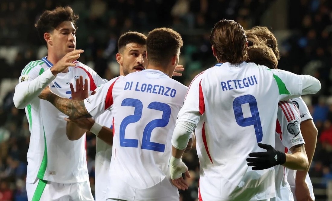 Italian TOP 10 (Oct 5-12, 2025): Football match Estonia VS Italia dominated the chart