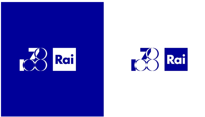 Rai has unveiled the new logos for its 70's Anniversary