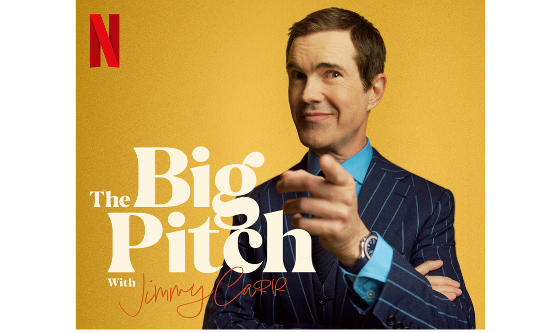  Jimmy Carr, Netflix and BBC Studios Audio join forces to launch new podcast The Big Pitch with Jimmy Carr