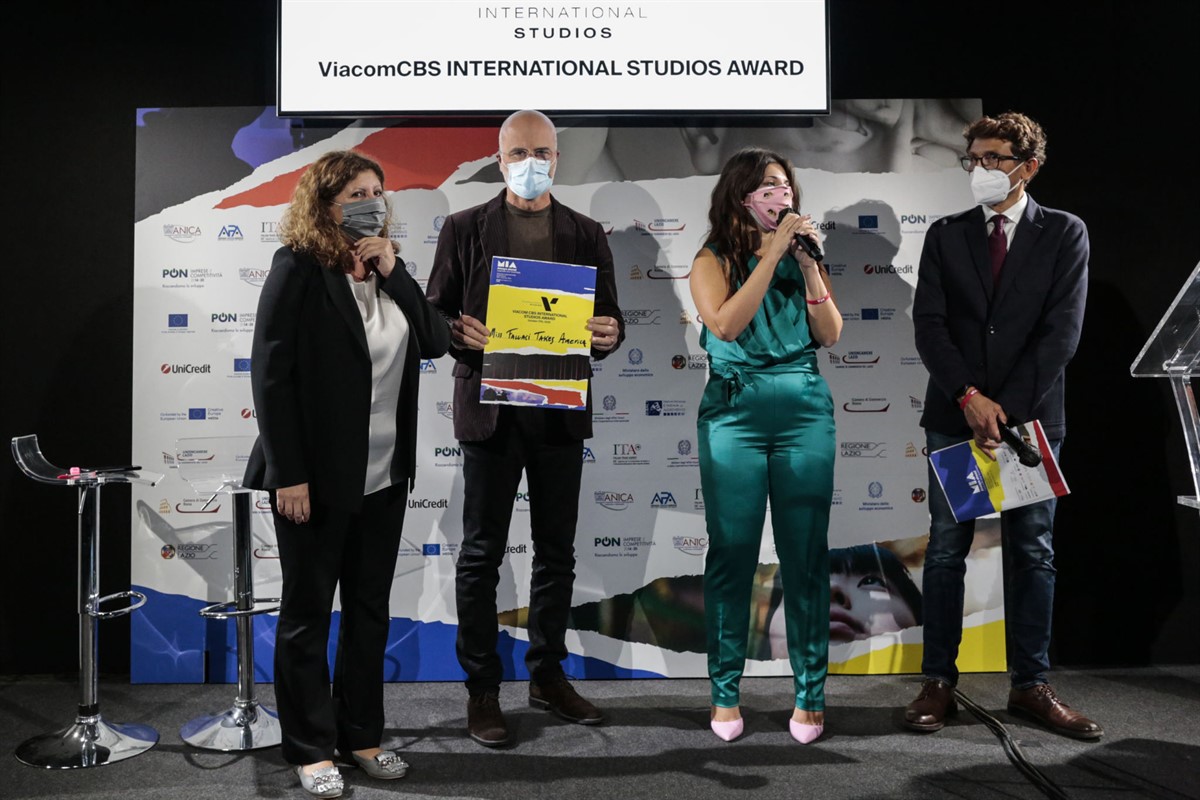 Miss Fallaci Takes America won the ViacomCBS International Studios Award at Mia Drama Pitching Forum 2020