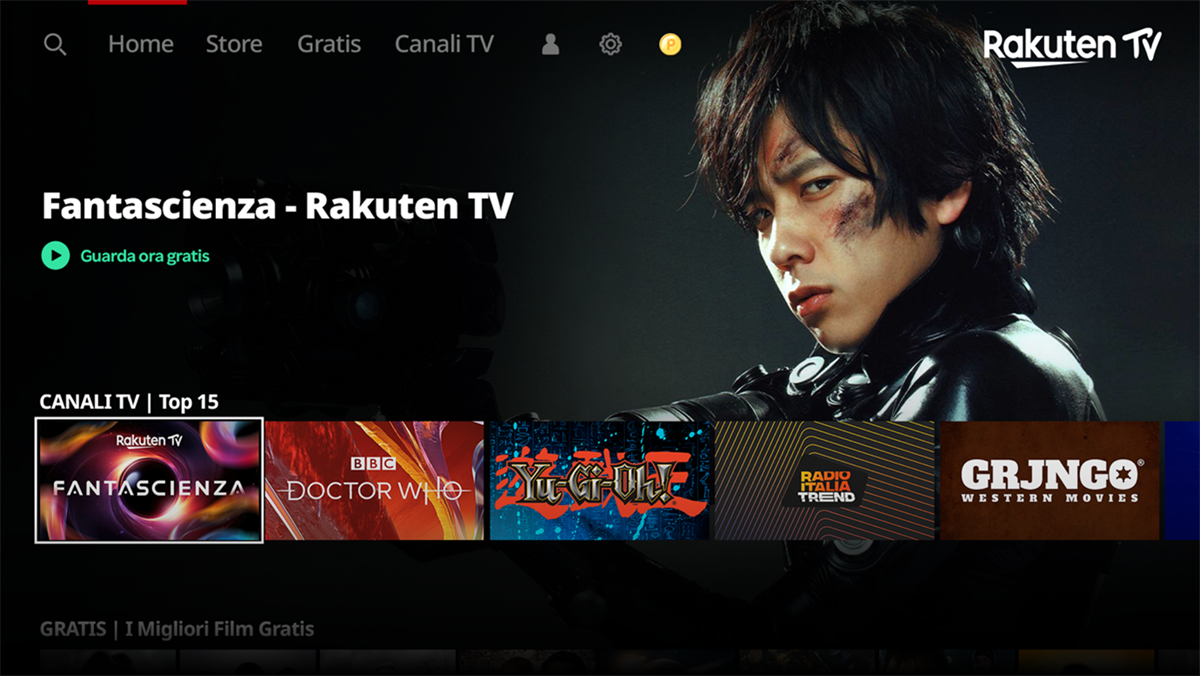  Rakuten TV expands its FAST channel lineup in Italy with the launch of the Sci-Fi channel RTV Fantascienza