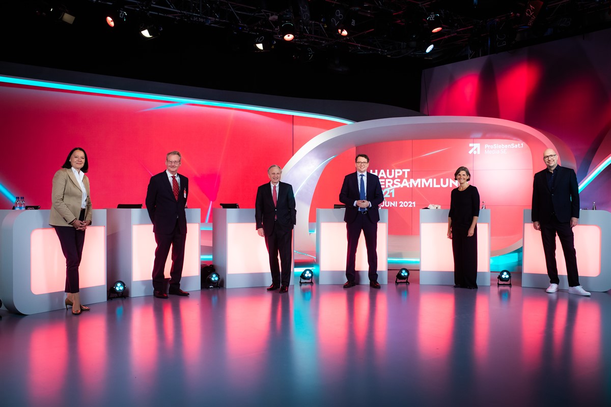 ProSiebenSat.1 Annual General Meeting approves all agenda items by clear majority
