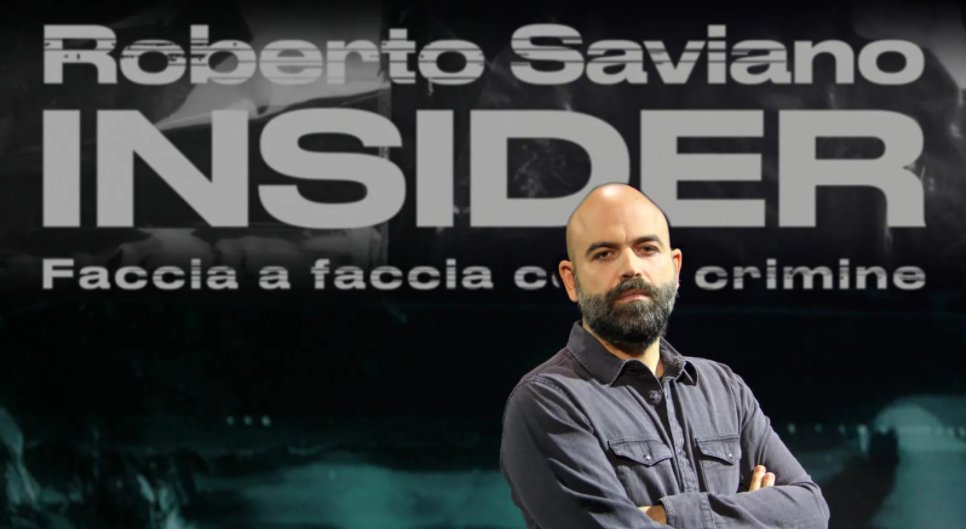 Roberto Saviano is the host of new show Insider Face to Face with Crime