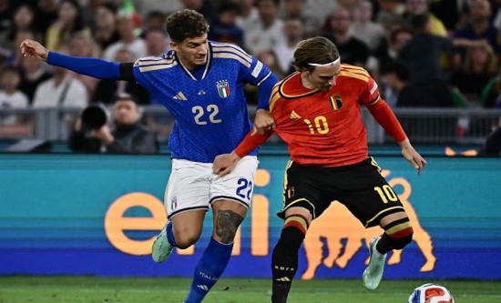 Fri, Sep 25, 2026: Nations League's match Italia VS Belgio won pt slot (34.2%); GFVIP (17%); Bake Off (3.3%)