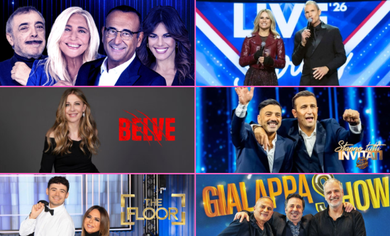 Italian Unscripted Premieres APRIL 2026: The Spring TV Roundup As Music Specials, Reality Hits, and Comedy Comebacks