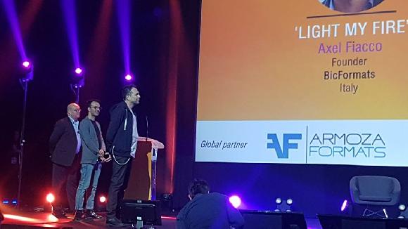An Italian Axel Fiacco is the winner of the International Format Pitch Contest