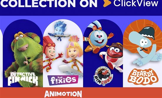 Animotion Media Group Launches Fixitoon Collection on ClickView