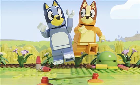BBC Studios and LEGO Take Bluey into Animated Brick Universe