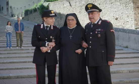 Thu, Feb 5, 2026: Don Matteo won pt slot with 23.2%; only 11% for Striscia la Notizia; Only Fun comedy show debuted with 3.4% 