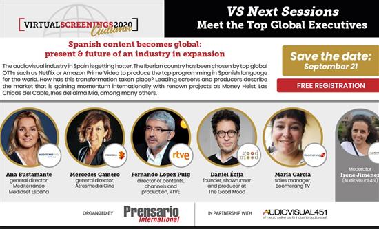 New panels and presentations confirmed for Prensario Virtual Screenings Autumn 2020