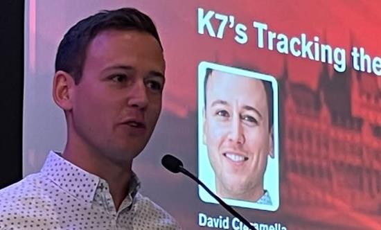 K7 Media Manager David Ciaramella presented Cee's Content trends at Content Budapest