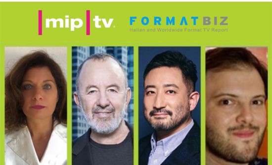 M.Chiara Duranti founder of Formatbiz presents the panel Mipformats: Who's creating the next big hit? at MIPTV 2023 