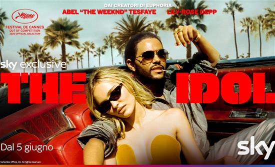Sky Exclusive drama series “The Idol”, starring The Weeknd e Lily-Rose Depp, gets new key art ahead of its debut 