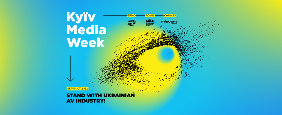 Kyiv Media Week International Media Forum will be held in a travelling format around the main market from Rome to Cannes